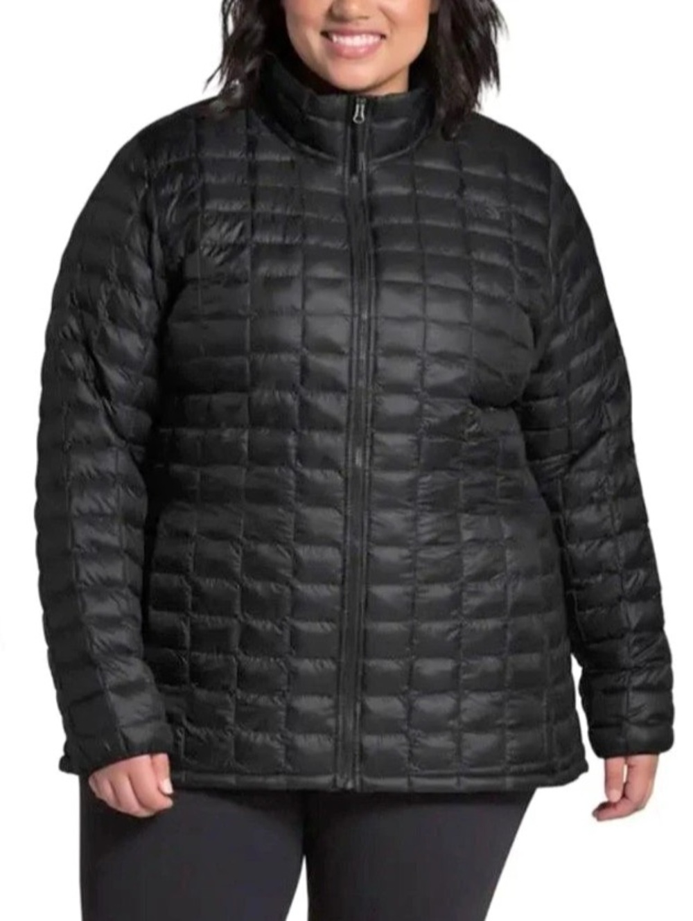 The North Face Women's ThermoBall Eco Jacket Black Puffer